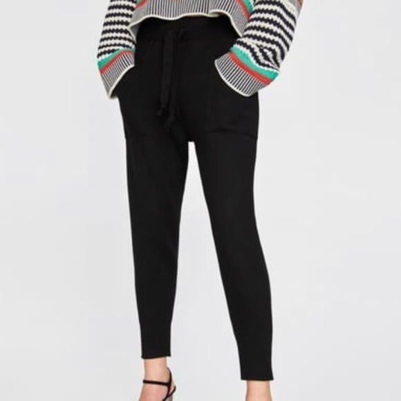 knitted tracksuit zara